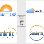 Pharmaceutical Labs "Sunbrite Labs" Logo Concept