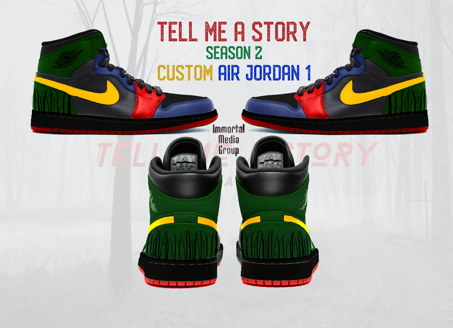 katty customs jordans